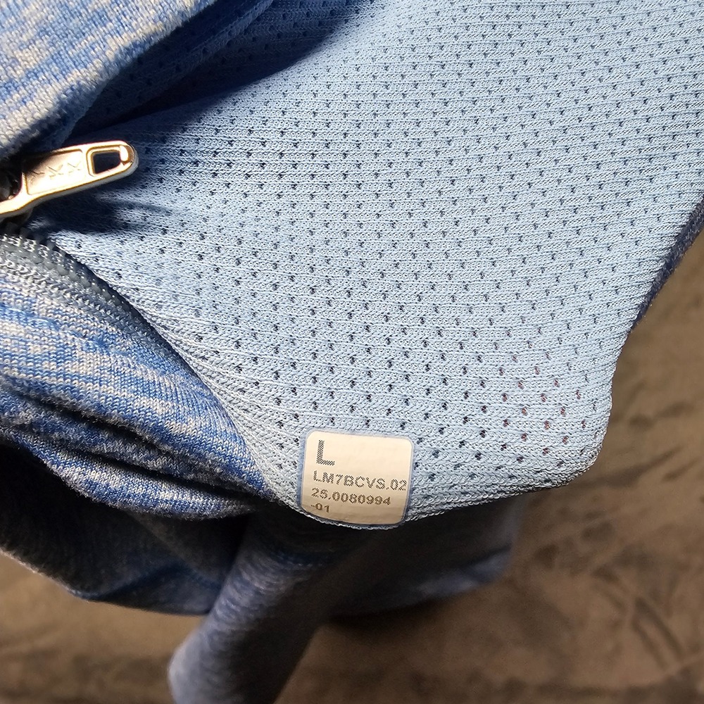 Lululemon Mens Soft Jersey Short 5" Poolside Heathered Blue LM7BCVS Size L NEW - Picture 4 of 9
